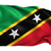 saint-kitts-and-nevis-waving-flag-realistic-transparent-background-free-png